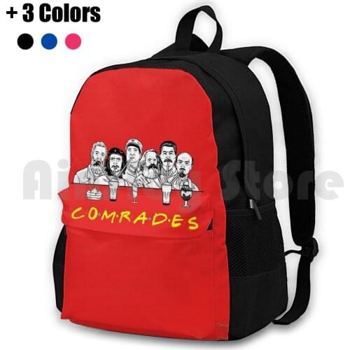 Communist Memes Friends Comrades Outdoor Hiking Backpack Riding Climbing Sports Bag Communist Memes Socialist Memes Communist