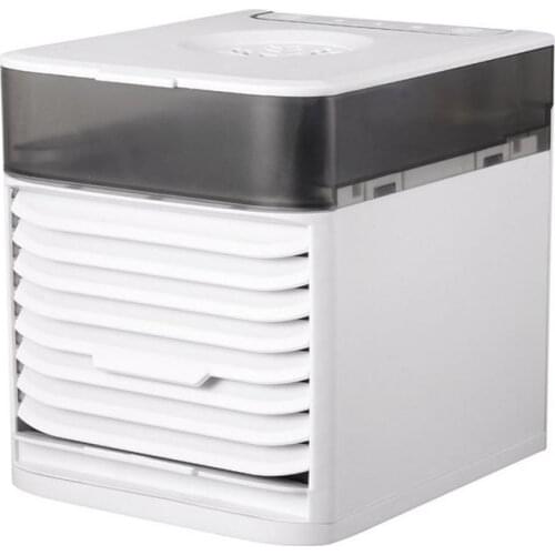 New mini Air Cooler Desktop Mute USB Portable Personal Air Conditioner humidifying aromatherapy water desk small air conditioner