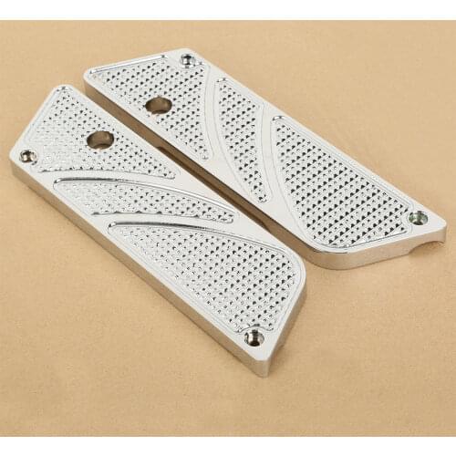 Motorcycle CNC Saddlebag Latch Covers For Harley Touring Street Glide FLT FLH 1993-2013