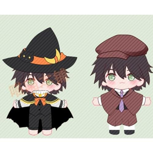 Anime Bungo Stray Dog Edogawa Ranpo Soft Plush Doll Stuffed Toy Dolls Change Clothings Pillow Cushion Props Xmas Birthday Gifts