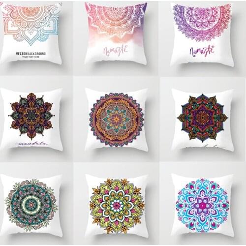Mandala Pillowcase Ramadan Festival Throw Pillow Cushion Cover Car Decor Home Decoration Sofa Decorative Pillowcase