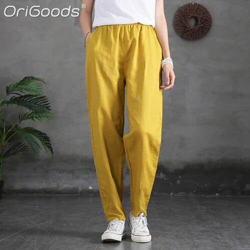 Женские зауженные брюки ORIGOODS China At AliExpress