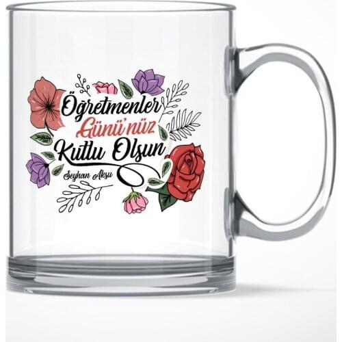 Personalized Teachers Days Happy Glass Mug Cup-5