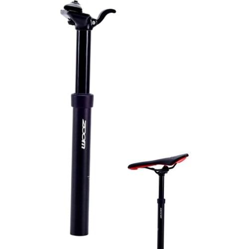 MTB Bike Adjustable Height Suspension Seatpost 100mm Travel Seat Tube Bicycle Hand Remote Dropper Seatpost 30.9/31.6*375 MM