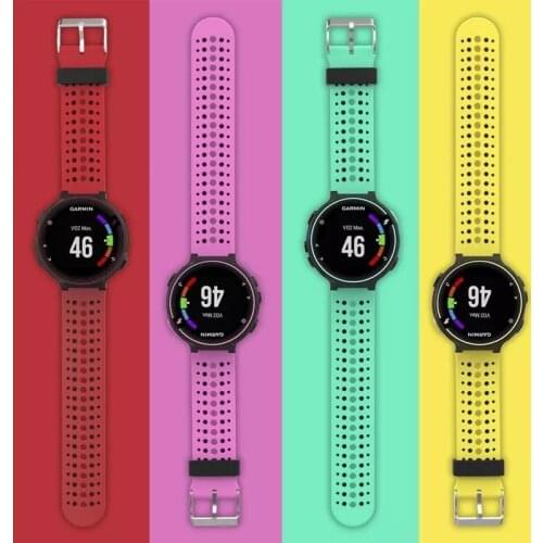 For Garmin Forerunner 235 Band Silicone Strap Bracelet For Garmin Forerunner 220/230/235/620/630/735XT/235Lite watch Accessory