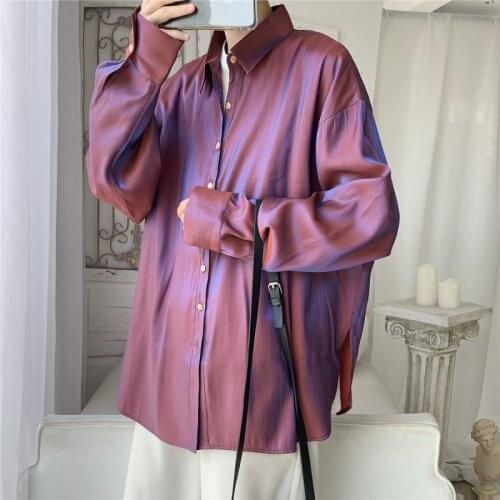 SexeMara Mens Silk Shirts