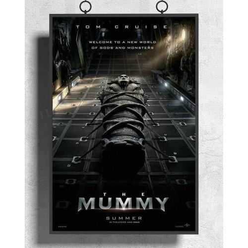 H351 Silk Poster Home Decoration Tom Cruise The Mummy Movie Wall Art Christmas Gift