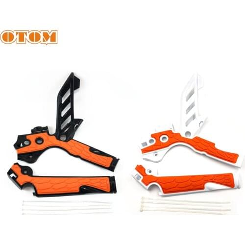 OTOM Motocross Frame Protective Shell Plastic Guard Cover X-Grip Shelf Decorative Panel For KTM SX XC SXF EXC XCF XCW Motorcycle