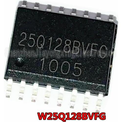 1pcs/lot W25Q128BVFG 25Q128 SOP-16 In Stock SOP16