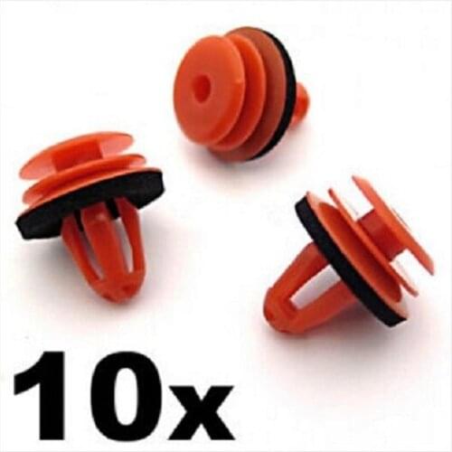 10x For BMW Front & Rear Door Card Panel Trim Clips, 3-Series E90, E91, E92, E93