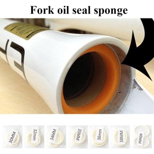 2pcs Bicycle Sponge Ring Oil Sealed Foam Bike Front Fork for Fox Rockshox Manitou 30/32/34/35/36/38/40mm Bicycle Accessories