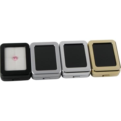 4pcs a Pack Factory Price Loose Gemstone Storage Case Jewelry Gem Display Box Diamond Collection Box
