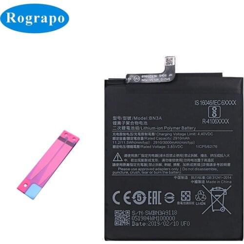 3000mAh Original Xiao mi BN3A Mobile Phone Battery For XiaoMi Redmi Go Batterie Bateria Accumulator Smart Phone+Track Number