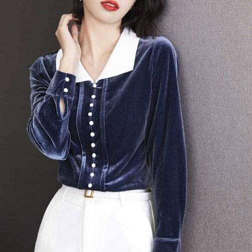 Блузки на пуговицах Ariouvan China At AliExpress