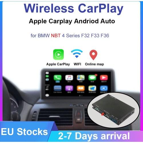 Wireless CarPlay for BMW NBT 4 Series F32 F33 F36 2011-2016, with Android Mirror Link AirPlay Car Play Function