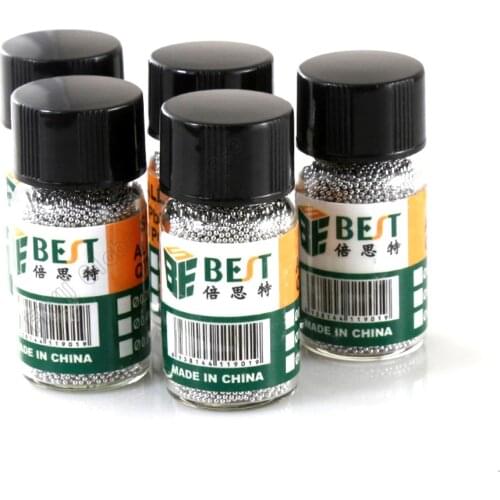 BST-505 With Lead Tin Grain Low Temperature BGA High Quality Solder Ball For BGA Rework Repair Tools
