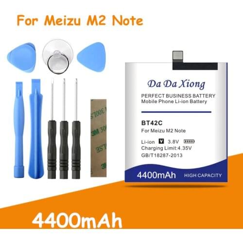 Fast And Safe Rechargeable Battery 4400mAh BT42C BT-42C Battery for Meizu M2 Note