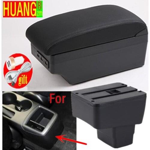 For mazda CX-3 Armrest 2018 For mazda 2 skyactiv version cx3 CX-3 Car Armrest Storage box car accessories Charging with USB