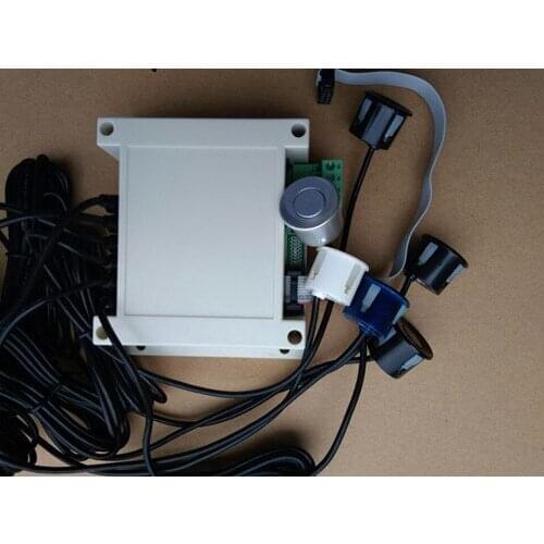 Integrated Waterproof Serial Ultrasonic Ranging, Collision Avoidance Radar, Six Probes, Ultra-wide Voltage RS232 / IO