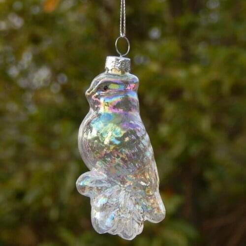 Colorful birds, Christmas tree ornaments, pendants, Christmas gifts, shopping mall event props, party ornaments