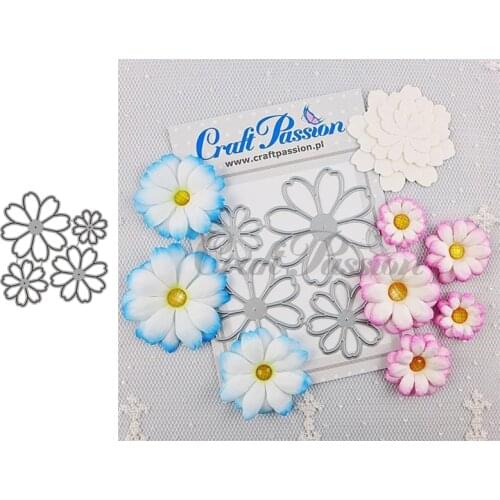 Flower Metal Cutting Dies for Scrapbooking Handmade Tools Mold Cut Stencil New 2021 DIY Card Make Mould Model Craft Decoration