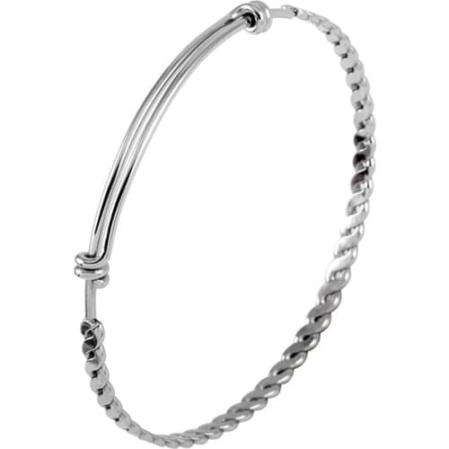 MJB0273 Hotter Accessories sale! Wholesale Cheap Inspired Adjustable Twist Pattern Wring Bracelets, Expandable Wire Bangle