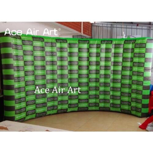 Customized inflatable air logo wall,trade show wall,exhibition stands,photo booth background for USA