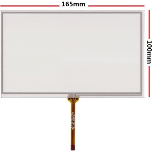 New 7-inch touch screen LCD car DVD GPS navigator HSD070IDW1 D00 E11 handwriting external screen 165*100MM