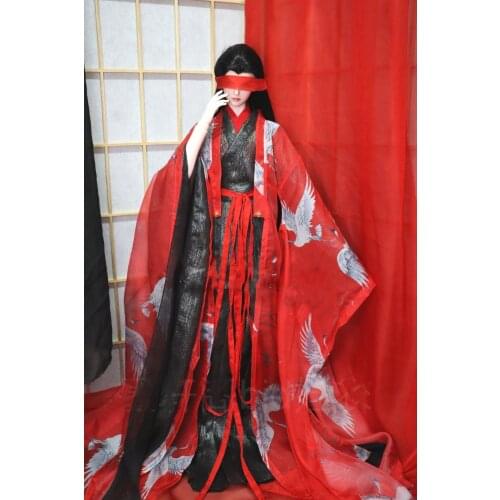 1/6 1/4 1/3 BJD Clothes Ancient Costume Hanfu Dress Outfit Set for BJD/SD YOSD MSD SD13 SSDF Strong Uncle Doll Accessories C1090