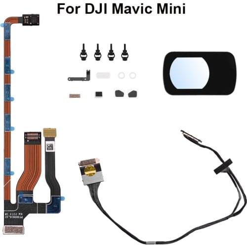 Original Signal Cable 3 in 1 Flexible Flat Cable for DJI Mavic Mini Flex Strip Ribbon Cable Lens Glass for DJI Mini Repair kit