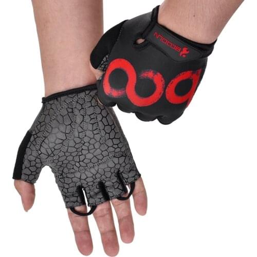 Microfiber Half Finger Gloves Soft Padded Short Finger Glove Hook & Loop Closure Easy Take off for Riding Fitness Summer d88