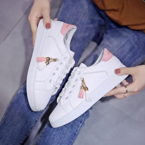 Mesh White Shoes Ladies Fashion Breathable Shoes Students Korean Casual Shoes Sports Shoes Flat Shoes Womens Shoes Zapatos Mujer