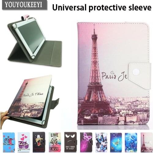 Universal Painted Stand Case For Huawei MediaPad M5 lite 10 BAH2-W19/L09/W09 C5 10 10inch tablet +touch pen