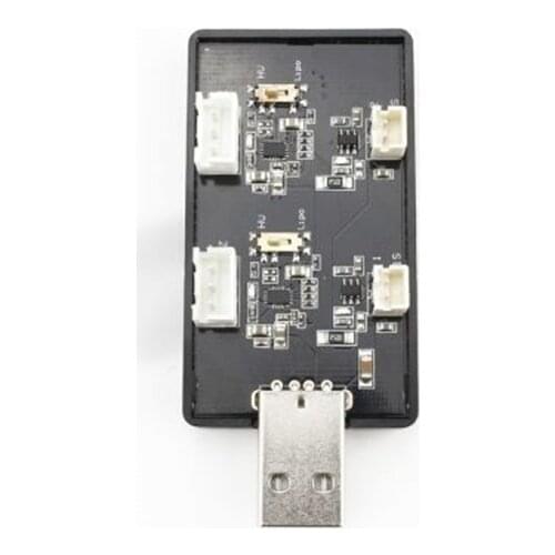 EMAX Charger 4-port 1-2S Lipo Battery Charger USB Port for RC Drone FPV Racing for Tinyhawk series HV 4.35V