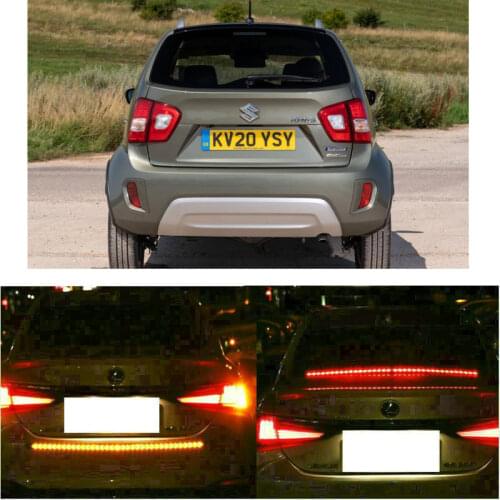 1pc Prevent rear-end Strobe Turn/Stop Light Trunk Lamp For suzuki ignis equator forenza reno verona jimny samurai baleno carry