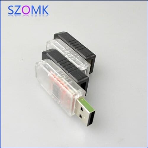 100pcs/lot electronics plastic distribution box abs usb housing for instrument plastic enclosure