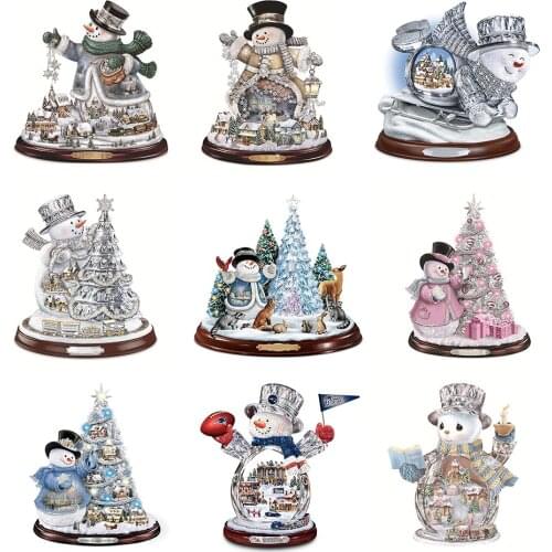 3D PVC 2021 Christmas Stickers Home Windows Decorative New Year Party Glass Door Dress Up Wallpaper Decals Xmas Party Decoration