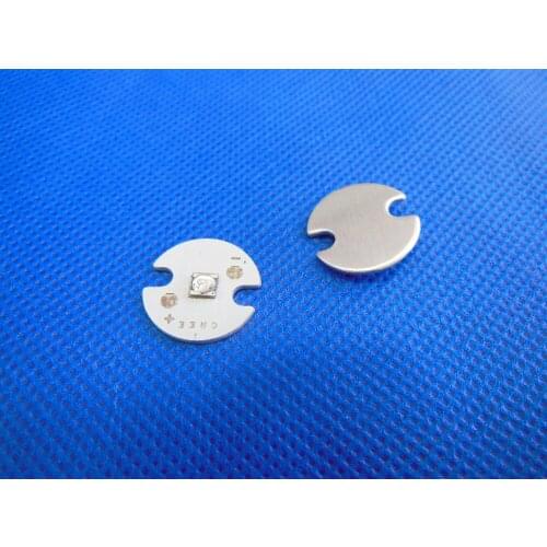 5PCS Cree XPE XLamp XP-E Blue 470-475NM 1W 3W LED Light Emitter w/16mm Round PCB