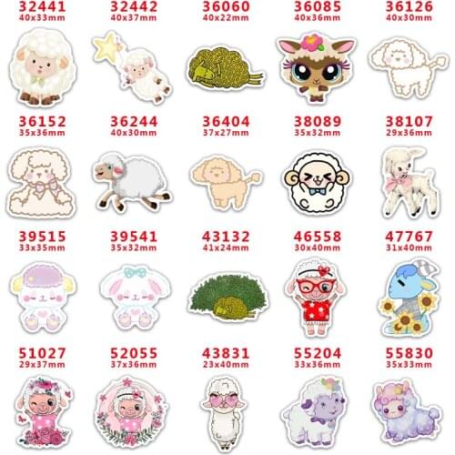 DIY decoration crafts accessories 30pcs per cartoon character planar resin pr32125