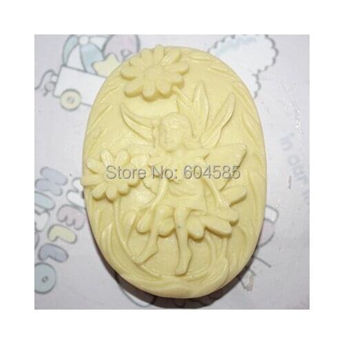 C279 Beautiful faery Craft Art Silicone Soap mold Craft Molds DIY Handmade soap molds
