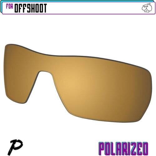 EZReplace Polarized Replacement Lenses for - Oakley Offshoot Sunglasses - Gunmetal P