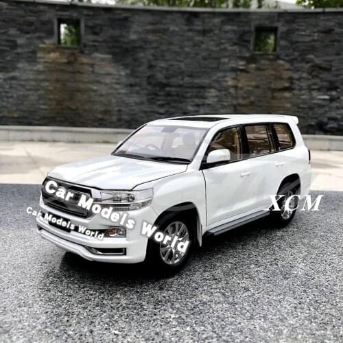 Diecast Car Model for KengFai Land Cru iser RHD (White) 1:18 + SMALL GIFT