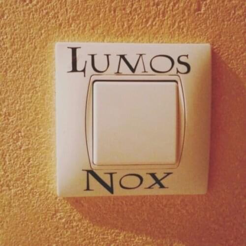 Lumos Nox Light Switch Decoration Stickers Home Decoration Accessories A1002