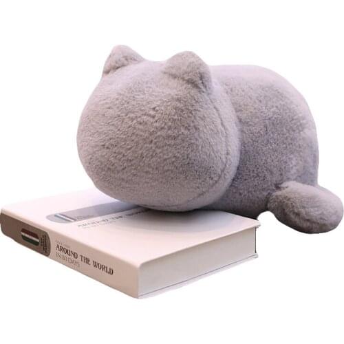Kawaii Plush Cat Toys Staffed Cute Shadow Cat Dolls Kids Gift Doll Lovely Animal Toys 3 Colors Home Decoration Soft Pillows