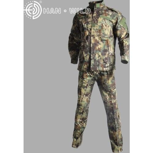 US military ACU army uniform cotton polyester men military uniform set Tactical suit Combat uniforms