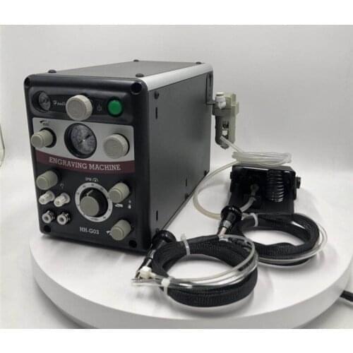 NEW Pneumatic Engraving machine 220V/110V Two handpieces Manual&foot control, Jewelry Engraver Equipment Graver tools