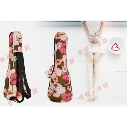 Portable ukulele backpack bag small case 21 23 24 26 inches soft gig concert soprano tenor Lanikai-Luna-Mahalo-Ukues padded case