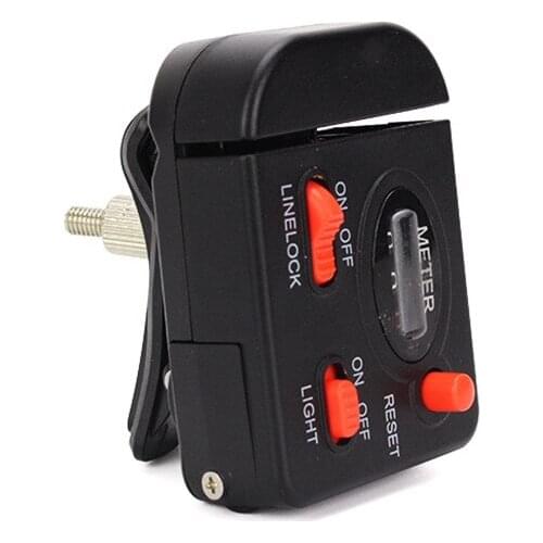 Fishing Line Length Counter Fishing Line Counter Full-Featured Equipped With Light Professional Fishing Tackle Tool