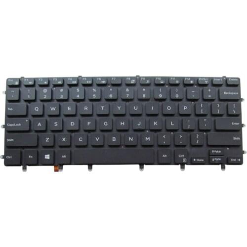 Replacement Laptop Keyboard US Backlit for Dell XPS 15 9550 Series, 290x 150 x 5mm