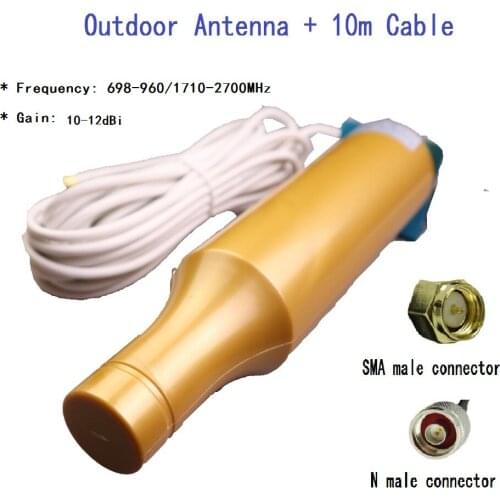 Omni Outdoor antenna for gsm mobile signal amplifier 2G 3G 4G Repeater UMTS LTE signal booster wifi router,SMA and N Connector